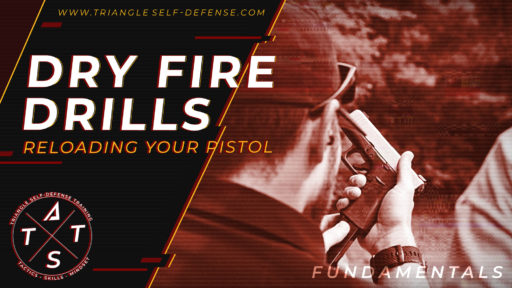 Learn dry fire drills to improve your gun handling skills, shooting fundamentals and confidence with firearms. Try these reloading dry fire drills with Triangle Self-Defense professional firearms instructors
